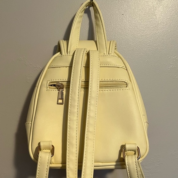 Butter Yellow Mini Backpack - Picture 6 of 12